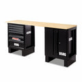 USAG 516 SA/BL - Banco da lavoro con piano in legno