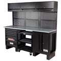 USAG 516 SA/STB | Postazione officina con carrello 3 ripiani