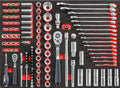 USAG 519 M 601S - Modulo utensili 116 pz in spugna
