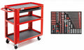 USAG 504 SRJM - Carrello officina con utensili 116 pz