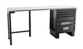 USAG 516 SA/BC2A - Banco lavoro con cassettiera e montante