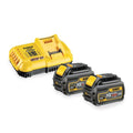 DEWALT DCB118T2-QW Starter Kit Caricabatterie 8A + 2 Batterie XR FLEXVOLT 6Ah