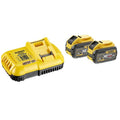 DEWALT DCB118X2-QW Starter Kit Caricabatterie 8A + 2 Batterie XR FLEXVOLT 9Ah