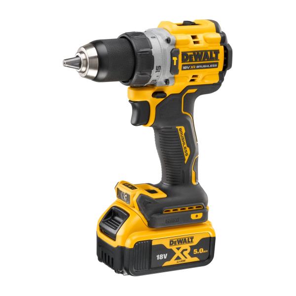 DEWALT DCD805P2T-QW | Trapano avvitatore 18V XR BRUSHLESS 5Ah