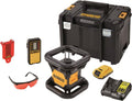 DEWALT DCE074D1R-QW | Laser rotante XR 18V autolivellante raggio rosso