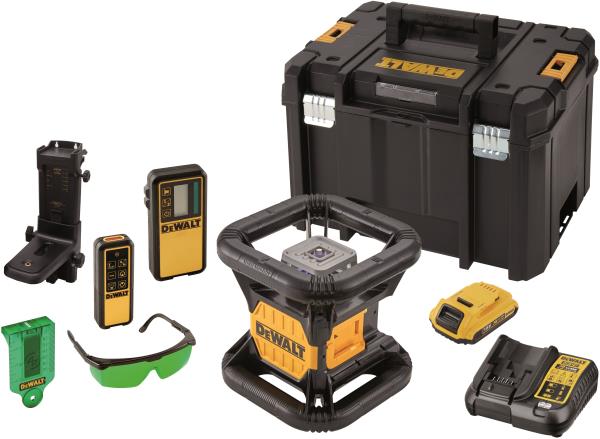 DEWALT DCE079D1G-QW | Laser rotante autolivellante XR 18V con raggio verde