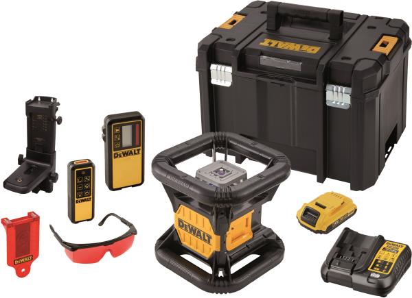 DEWALT DCE079D1R-QW | Laser rotante autolivellante XR 18V con raggio rosso