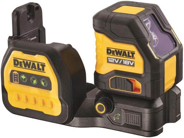 DEWALT DCE088NG18-XJ | Tracciatore laser a croce 90° raggio verde 12V/18V