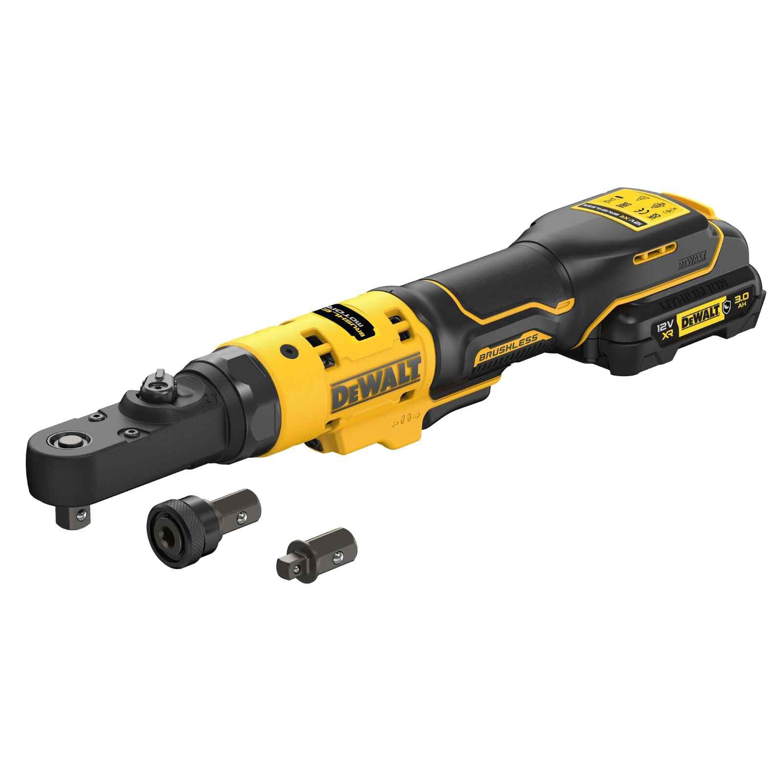DEWALT DCF500L2G-QW | Cricchetto testa sigillata 1/4" + 3/8" + esagonale 1/4" 12V XR BRUSHLESS Serie G