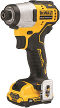 DEWALT DCF801D2-QW Avvitatore ad impulsi compatto 1/4" 12V XR BRUSHLESS