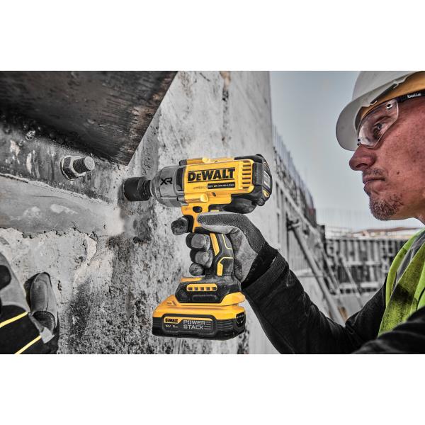 DEWALT DCF900H2T-QW Avvitatore ad impulsi 1/2" 18V XR BRUSHLESS POWERSTACK 5Ah alta potenza 4 modalità