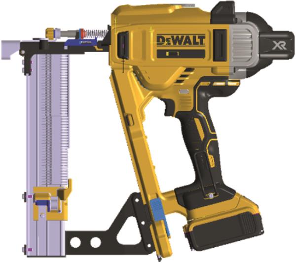 DEWALT DCFS950P2-QW | Graffettatrice XR 18V 5Ah per recinzioni