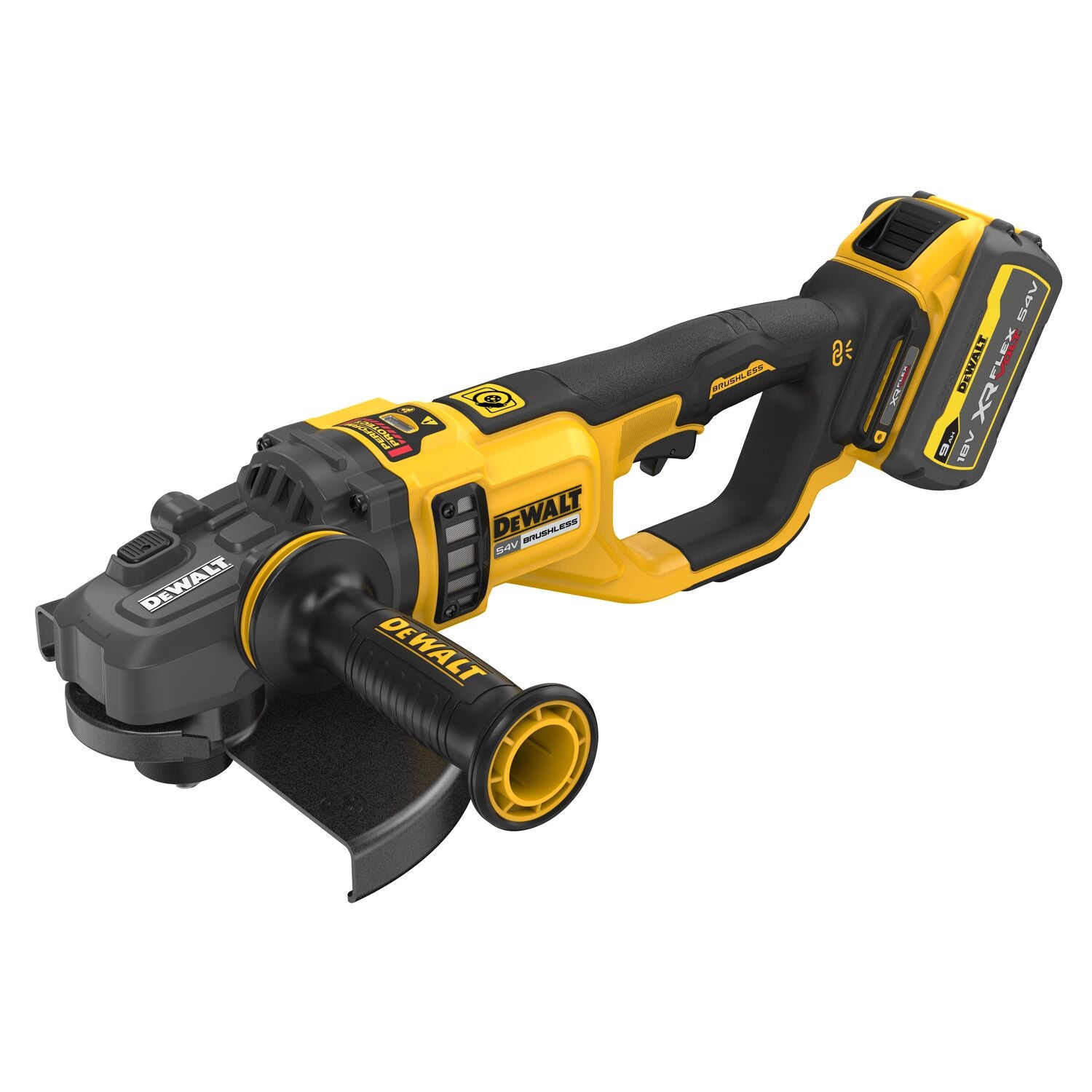 DeWalt DCG460X2-QW Smerigliatrice 230mm 54V XR FLEXVOLT Brushless 