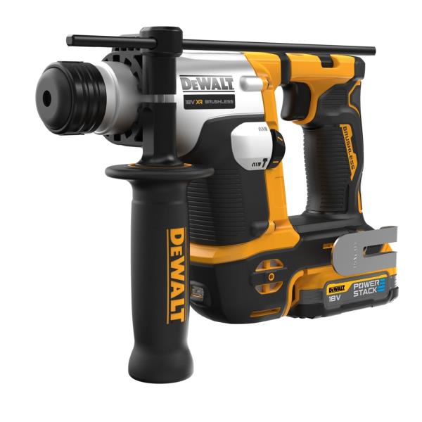 DEWALT DCH172E2T-QW – Tassellatore SDS-Plus XR 18V BRUSHLESS 16 mm con batterie POWERSTACK e valigetta TSTAK