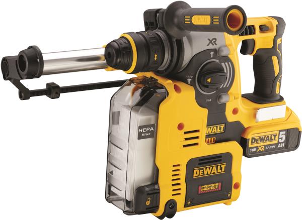 DEWALT DCH275P2-QW | Tassellatore 18V BRUSHLESS con aspirazione