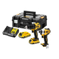 DEWALT DCK2062D2T-QW | Kit 2 utensili XR 18V BRUSHLESS (Trapano + Avvitatore a impulsi)