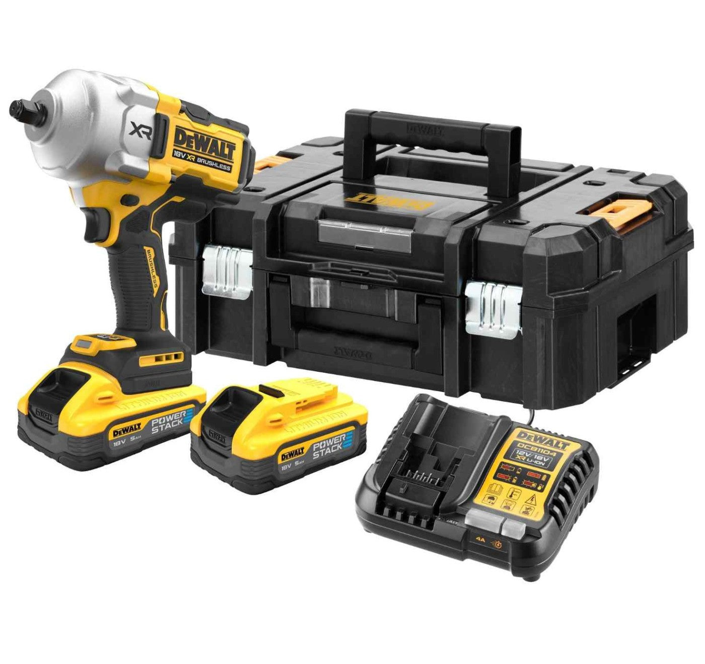 DEWALT DCKF964H2T-IT | Kit Avvitatore a impulsi 18V XR BRUSHLESS 3/4” + 2 batterie 5Ah