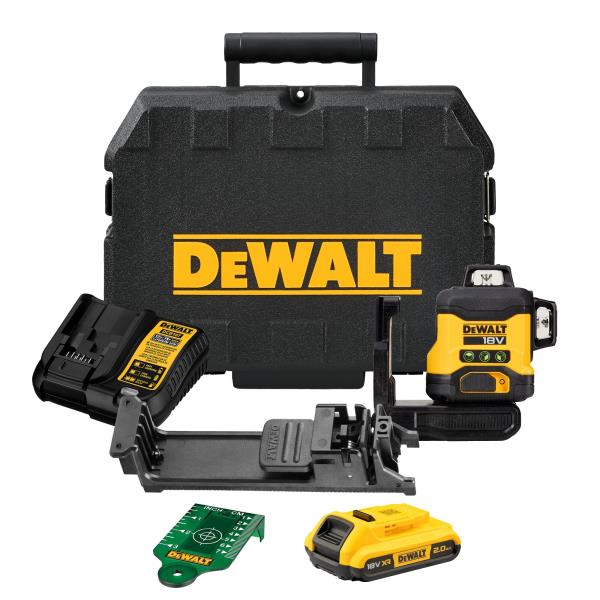 DEWALT DCLE34031D1-QW | Laser 3 linee 360° 18V raggio verde