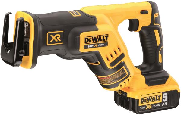 DEWALT DCS367P2-QW – Sega universale XR 18V BRUSHLESS con batterie 5Ah e valigetta TSTAK