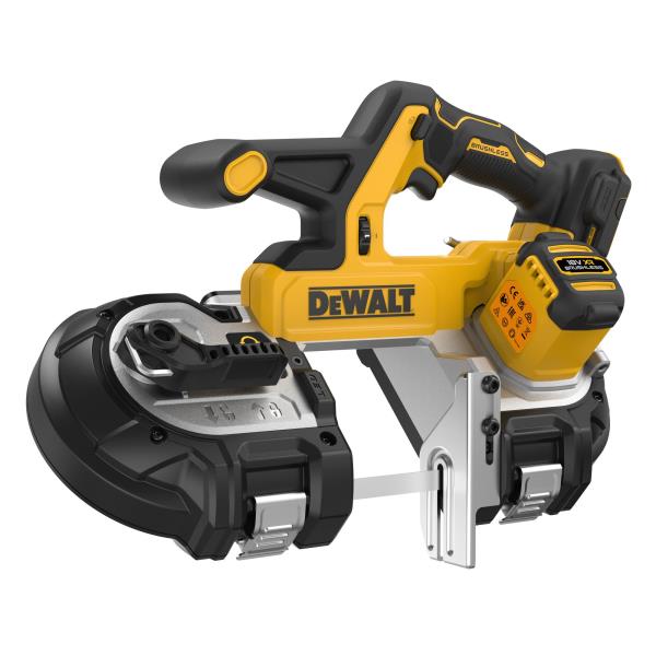 DEWALT DCS378N-XJ – Sega a nastro compatta per metalli XR 18V Brushless 899 mm solo corpo