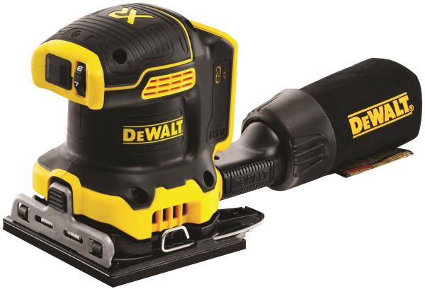 DEWALT DCW200NT-XJ | Levigatrice orbitale 1/4 foglio 18V XR Brushless