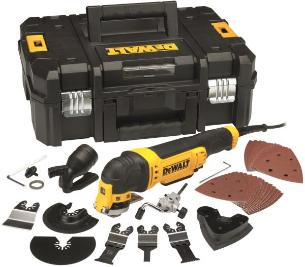 DEWALT DWE315KT-QS | Utensile multifunzione ad oscillazione 300W