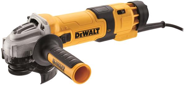 DEWALT DWE4257-QS – Smerigliatrice angolare 125 mm 1500W elettronica con frizione anti Kick Back