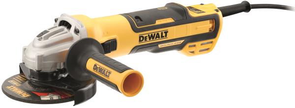 DEWALT DWE4357-QS – Smerigliatrice angolare elettronica 125 mm 1700W BRUSHLESS con freno motore e frizione anti Kick Back
