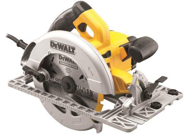 DEWALT DWE576K-QS – Sega circolare 190 mm 1600W con guida e valigetta