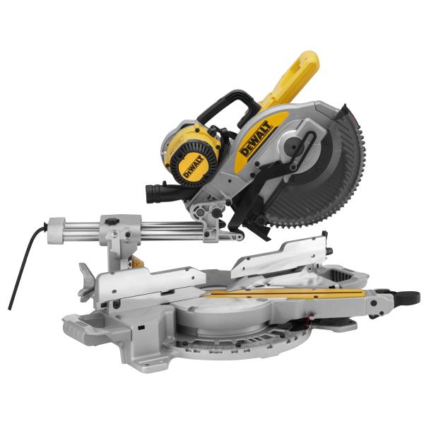 DEWALT DWS727-QS | Troncatrice radiale doppia inclinazione 250mm
