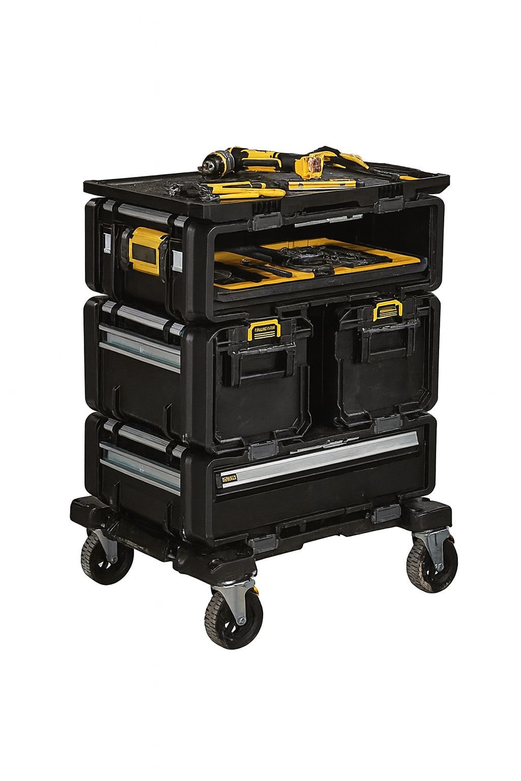 DEWALT DXLTSESPL | DXL Piano Lavoro Multiuso con Moduli TOUGHSYSTEM 2.0