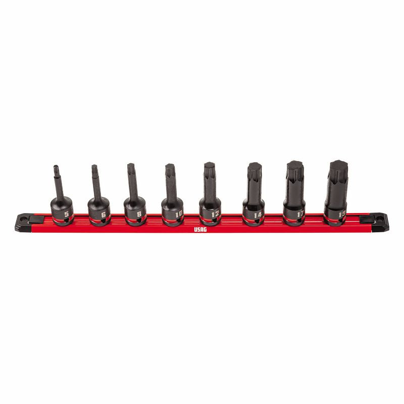 USAG 234 1/2 MX/SE8 Serie 8 chiavi bussola X-Grip