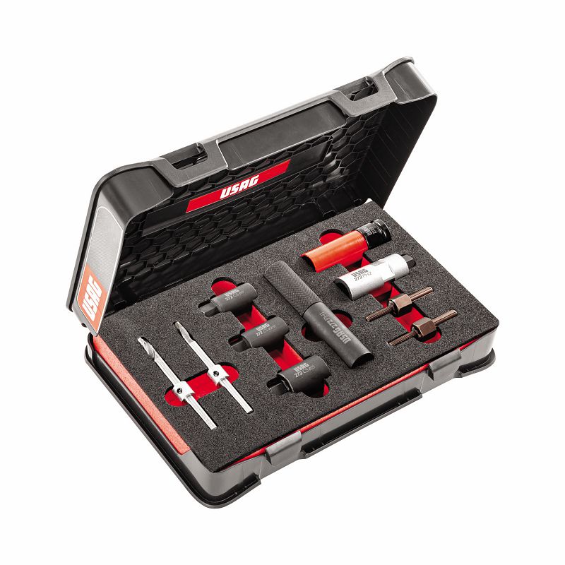 USAG 272 DS | Kit universale per rimozione dadi e viti antifurto 10 pezzi