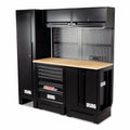 USAG 516 SA/CL – Postazione base officina con pianale in legno e kit ganci