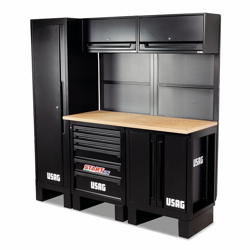 USAG 516 SA/CLP | Arredamento per officina postazione base con pianale in legno