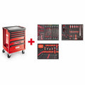 USAG 516 ST6MA | Carrello START con assortimento autoriparazione 495 MAA (155 pz)
