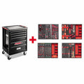 USAG 516 ST6NMM Carrello START con assortimento MANUTENZIONE 495 MB 156 pz