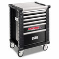 USAG 519 RS6/3NV | Carrello RACING Nero 6 Cassetti Vuoto – Officina Professionale
