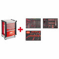 USAG 519 RS6/3MA Carrello RACING con assortimento autoriparazione 155 pz