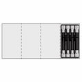 USAG 519/233CNXZN8 | Modulo in termoformato con bussole XZN 1/2" corte e lunghe