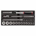 USAG 519/613CEA | Modulo in termoformato 22 pezzi 1/2" con bussole e cricchetto IP51