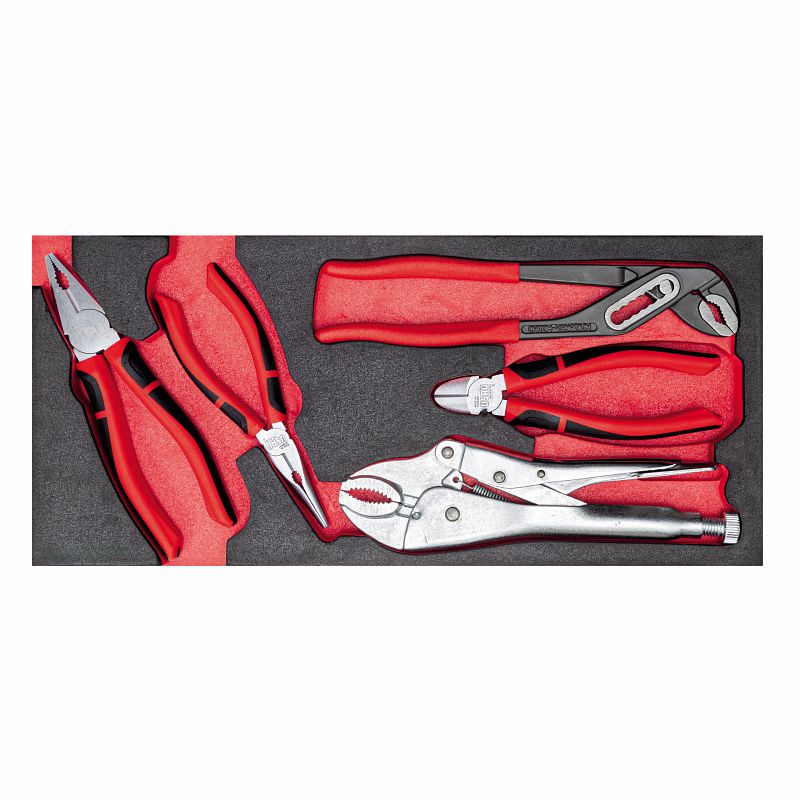 USAG 519 M 150AG | Modulo in spugna bicolore 5 pinze professionali serie AG