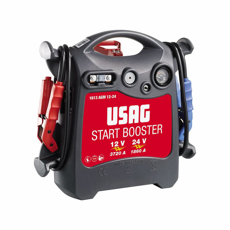 USAG 1613 AGM12-24 – Avviatore professionale portatile 12V-24V